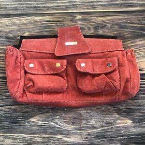 Miche classic cover. Orange corduroy w/2 pockets.